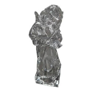 Mikasa Herald Collection Angel with Violin Lead Crystal Figurine Excellent Cond.